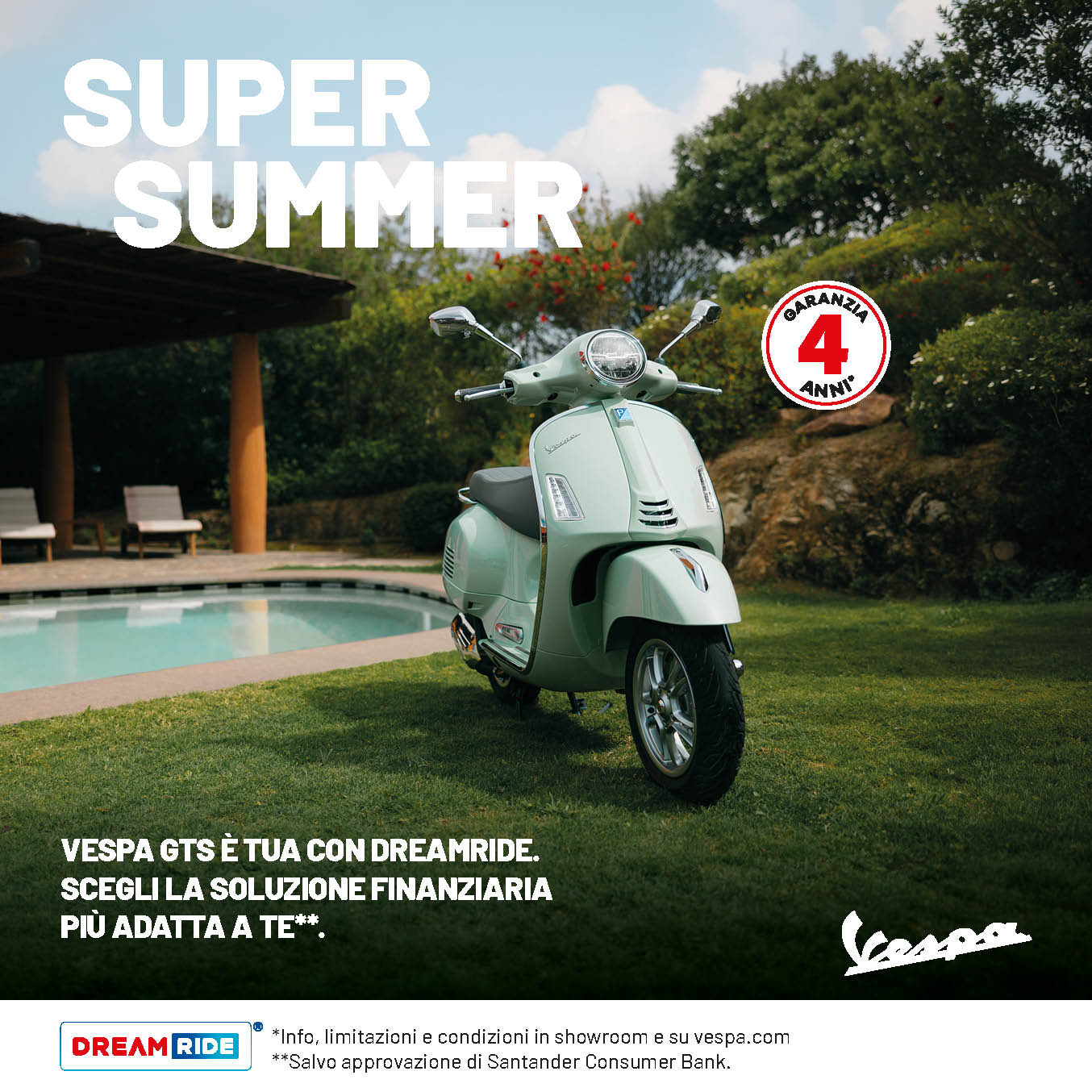 PROMOZIONE VESPA GTS 125/310 e GTV
