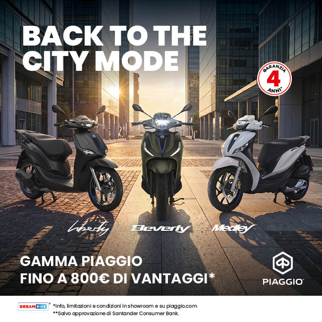 Promo Piaggio Gamma ruote Alte 